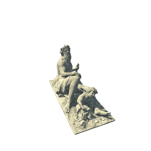 Statue Poseidon Marble